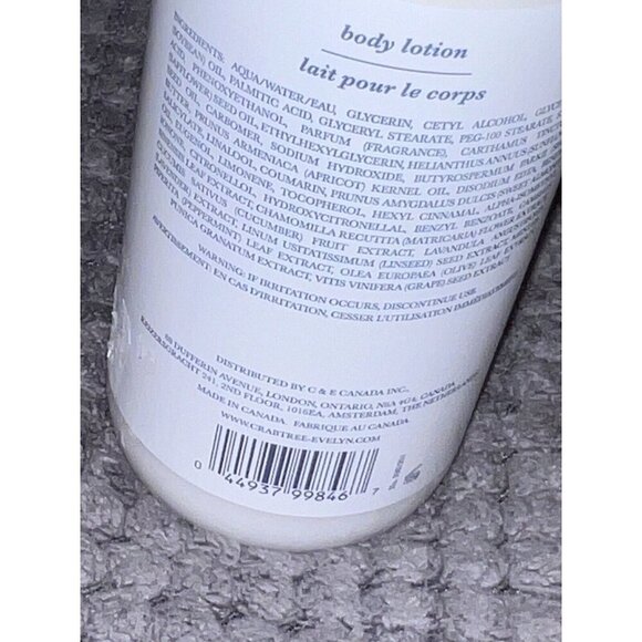 NEW CRABTREE & EVELYN Nantucket Briar Body Lotion 16.9 fl oz With Pump - Picture 5 of 7